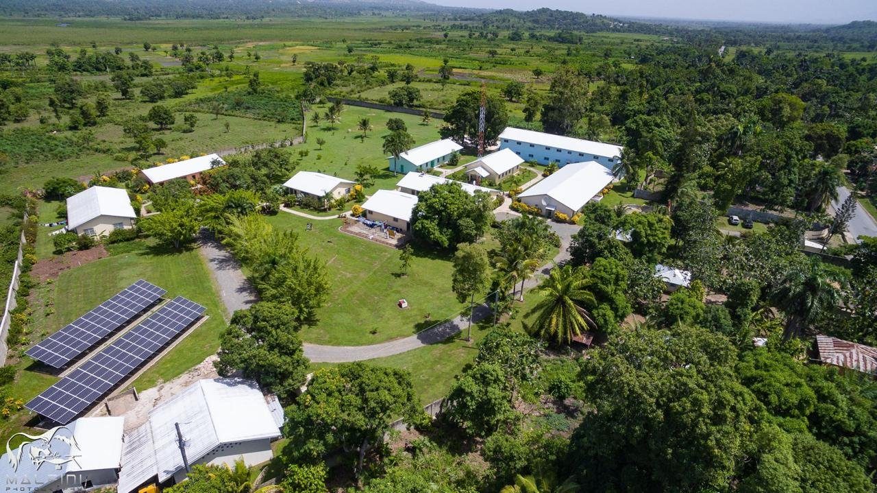 Aerial view of the Emmaus University campus in Cap-Haïtien